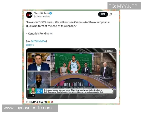 波特回应字母哥交易传闻称唯他可信连胜是最佳解药